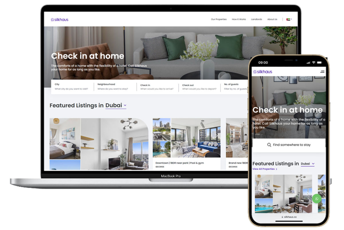 UAE startup Silkhaus raises 7.75M for shortterm rental platform